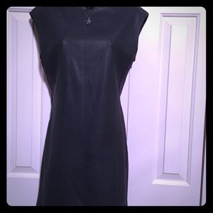 BCBGMAXXAZRIA KARLEE Polyester Leather dress S